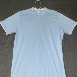 Men's Light Blue Crew Neck T-Shirt